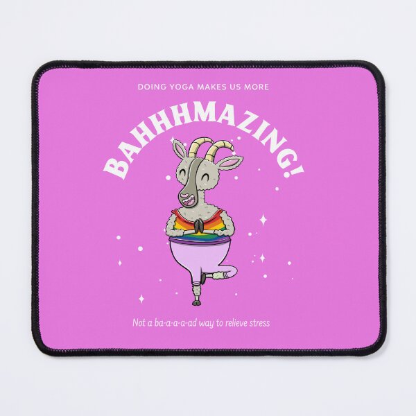 Item preview, Funny goat yoga - yoga lgbtq designed and sold by ImaginarStore.