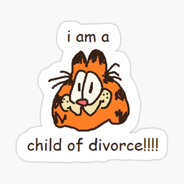 Item preview, I AM A CHILD OF DIVORCE !!! designed and sold by awful rad.