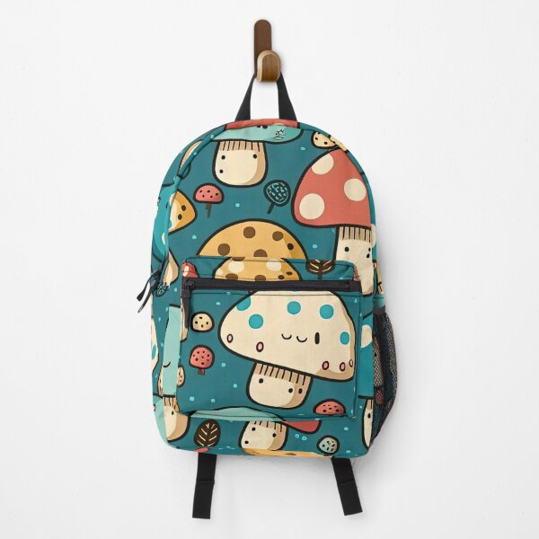 Item preview, Cute Mushrooms Pattern 2 designed and sold by cardinalhill.
