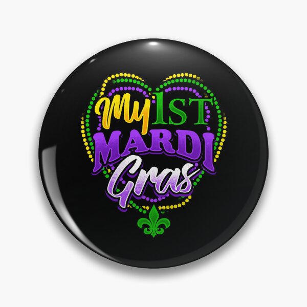 Item preview, My First Mardi Gras designed and sold by Meliafroggy.