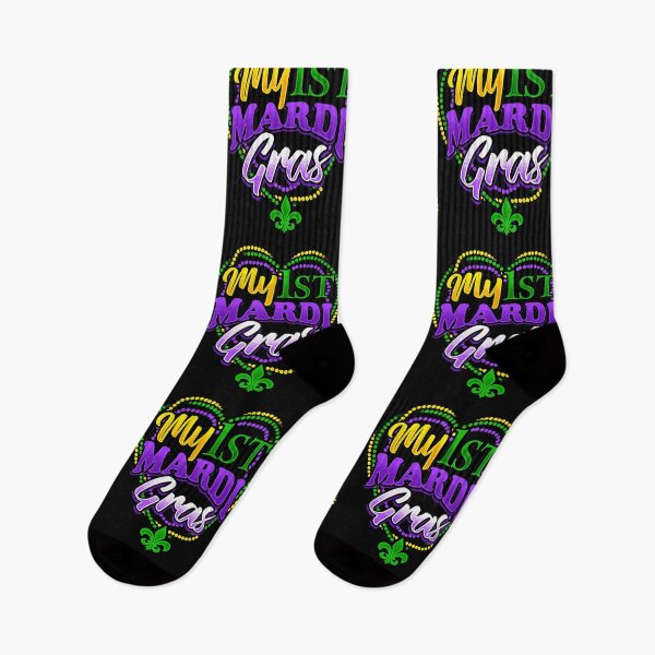 Item preview, My First Mardi Gras designed and sold by Meliafroggy.