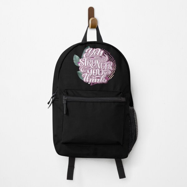 Item preview, You Are Stronger Than You Think Quote Blossom Floral Inspiration designed and sold by Paula Helit.