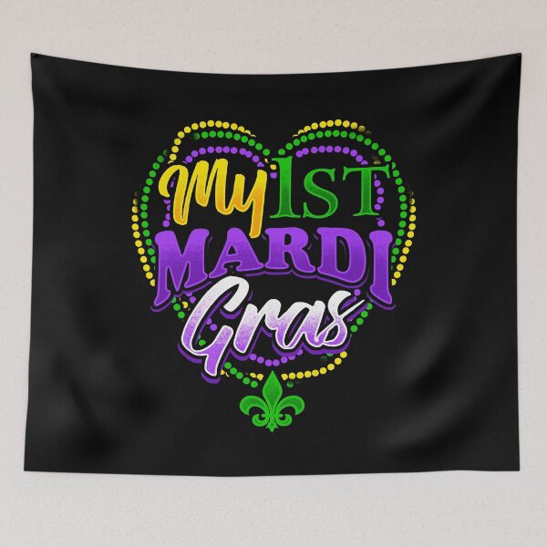 Item preview, My First Mardi Gras designed and sold by Meliafroggy.