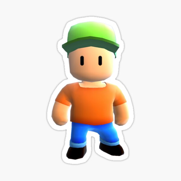 "Guy in hat" Sticker for Sale by Maminek Redbubble