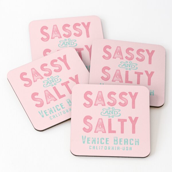 Item preview, Venice Beach California Sassy and Salty designed and sold by Futurebeachbum.