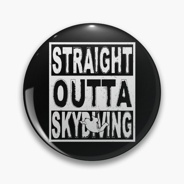 Item preview, Straight outta skydiving designed and sold by HarriPaloma.