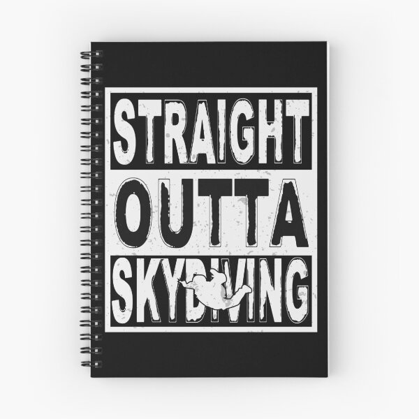 Item preview, Straight outta skydiving designed and sold by HarriPaloma.