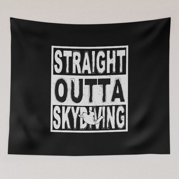 Item preview, Straight outta skydiving designed and sold by HarriPaloma.
