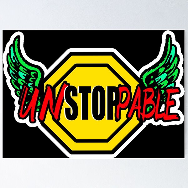 Item preview, unstoppable designed and sold by Kuffstudio.