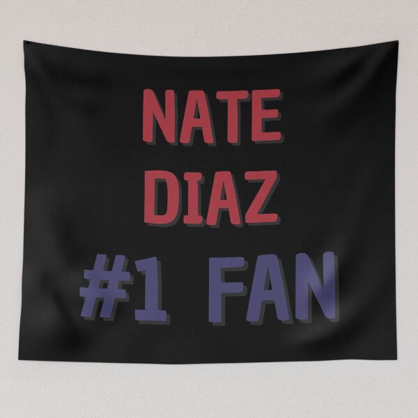 Item preview, Nate Diaz - #1 Fan designed and sold by Rybariuns.