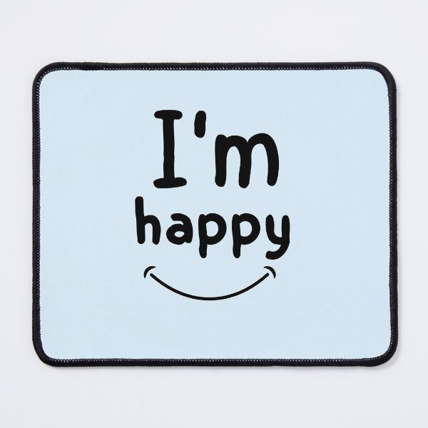 Item preview, I'm happy sticker designed and sold by gena-designs.