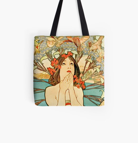 Clair De Lune by Alphonse Mucha Tote Bag for Sale by wildtribe