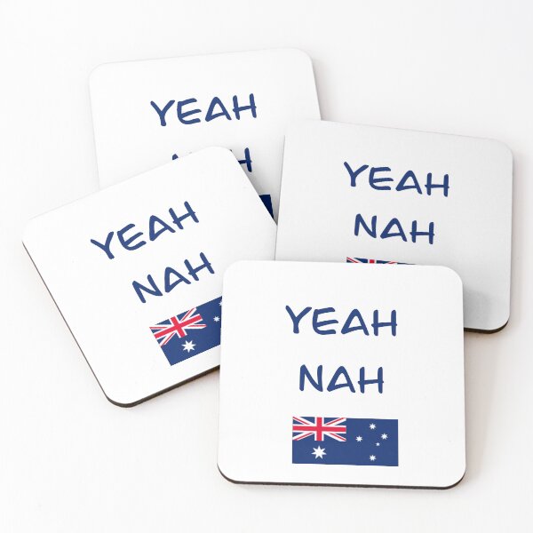 Item preview, Australian slang with Australian flag designed and sold by Naked Drop.