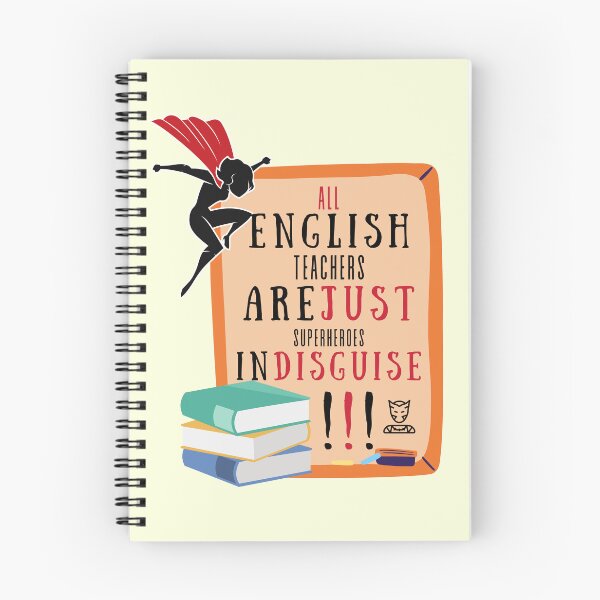 Item preview, Superhero English Teacher Appreciation designed and sold by superteachers.