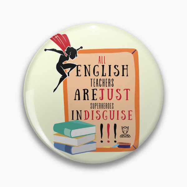 Item preview, Superhero English Teacher Appreciation designed and sold by superteachers.
