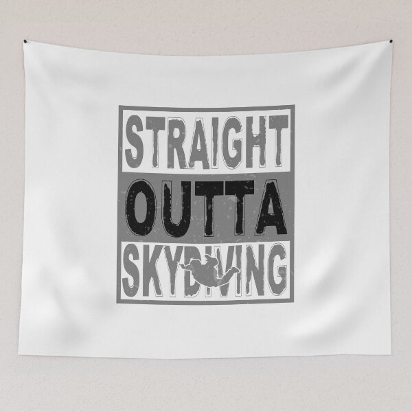Item preview, Straight outta skydiving, hobby designed and sold by HarriPaloma.