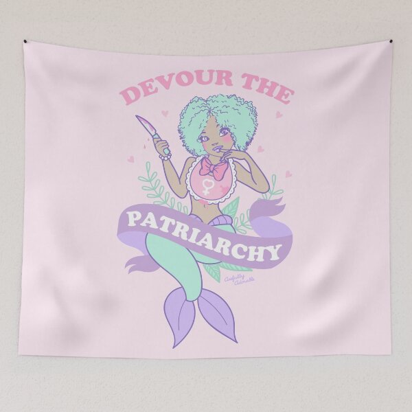 Item preview, Devour the Patriarchy designed and sold by Awfully Adorable.