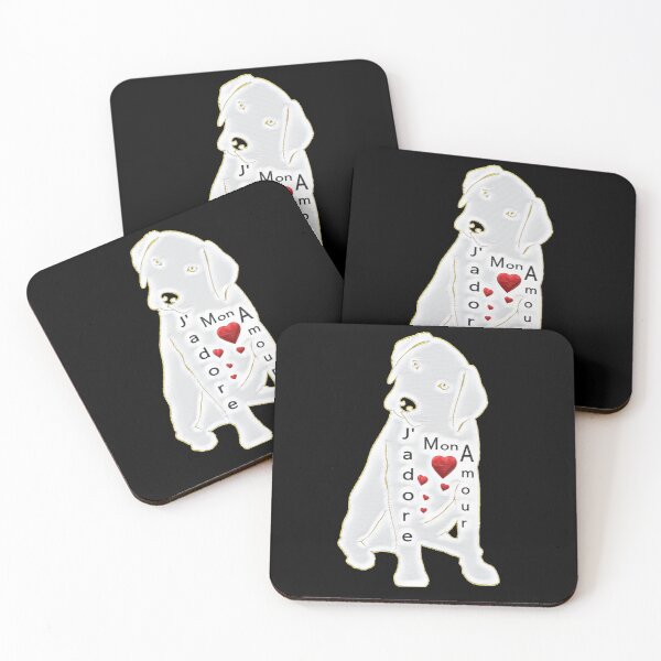 Item preview, White Labrador with Quote designed and sold by TeesFashion.