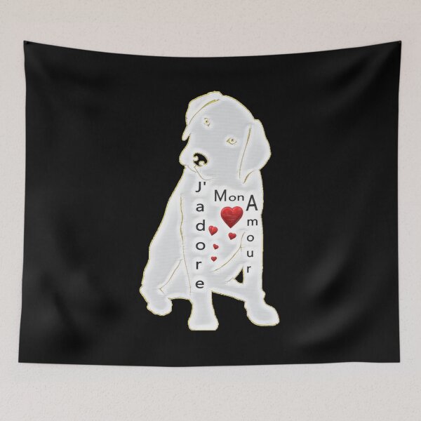 Item preview, White Labrador with Quote designed and sold by TeesFashion.