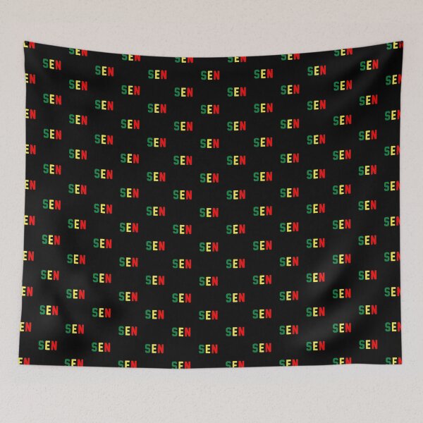 Item preview, SEN (Senegal) Green / Yellow / Red designed and sold by PEK1787.