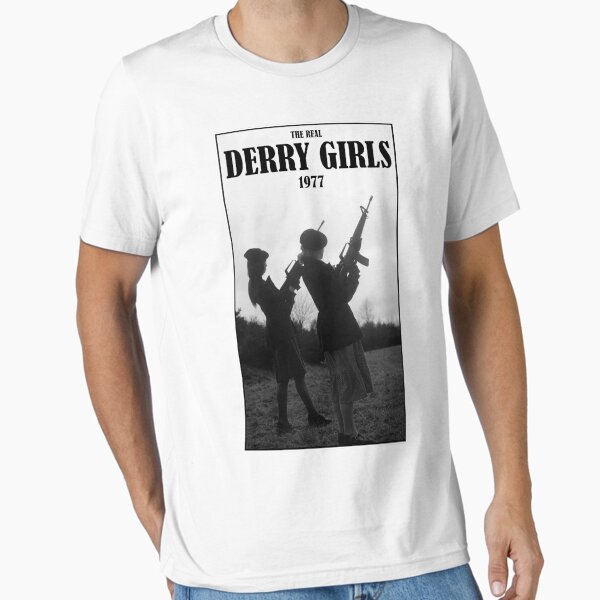 Vista previa del artículo con la obra «The Real Derry Girls 1977», diseñado y vendido por -Ireland-.