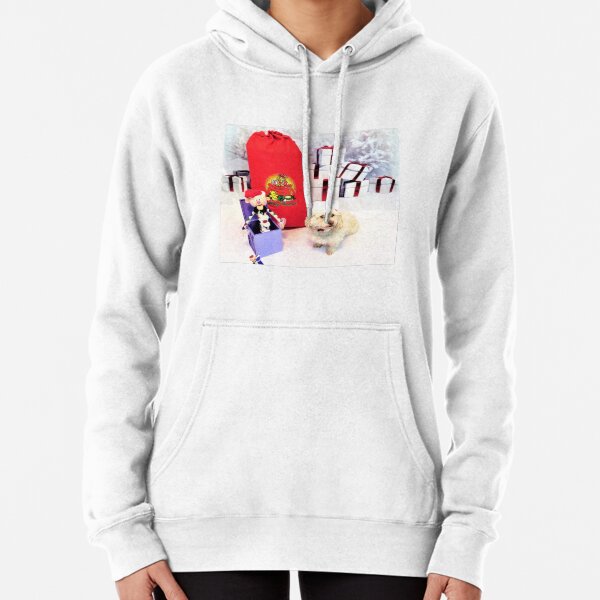 Cute Christmas Dog Pullover Hoodie