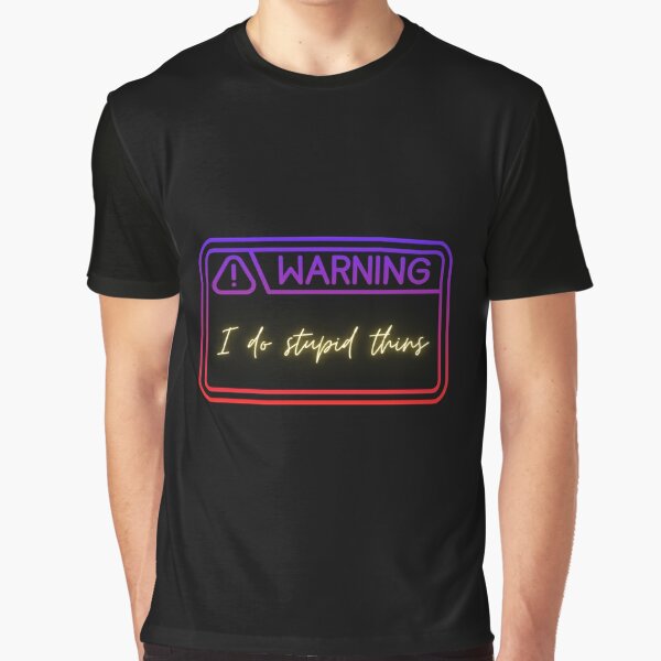 Neon Caution T-Shirts for Sale | Redbubble