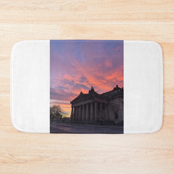 Item preview, Pink sky on princes st Edinburgh  designed and sold by Creative photos and art.
