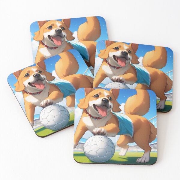 Item preview, Vintage Sports Soccer Dog  designed and sold by BAYFAIRE.