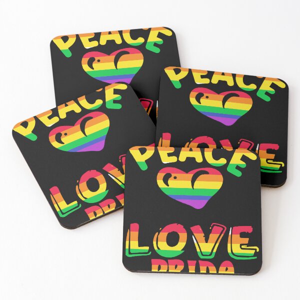 Item preview, peace-love-pride designed and sold by Usatazon on.