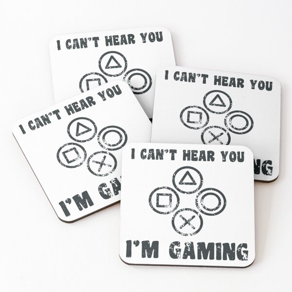 Item preview, I Can't Hear You I'm Gaming designed and sold by Hamidkorti55.