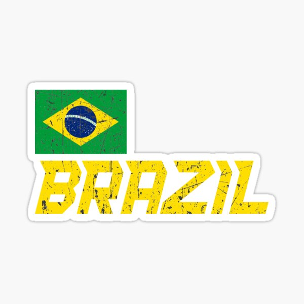 Brazilian National Soccer Team I Football Brazil' Sticker