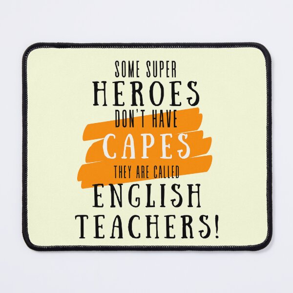 Item preview, Superhero English Teacher Appreciation designed and sold by superteachers.