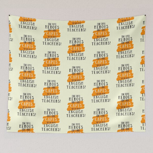 Item preview, Superhero English Teacher Appreciation designed and sold by superteachers.