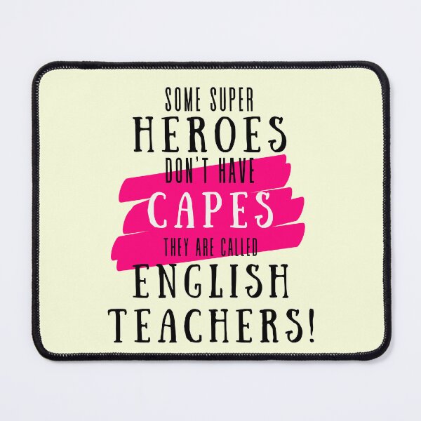 Item preview, Superhero English Teacher Appreciation designed and sold by superteachers.