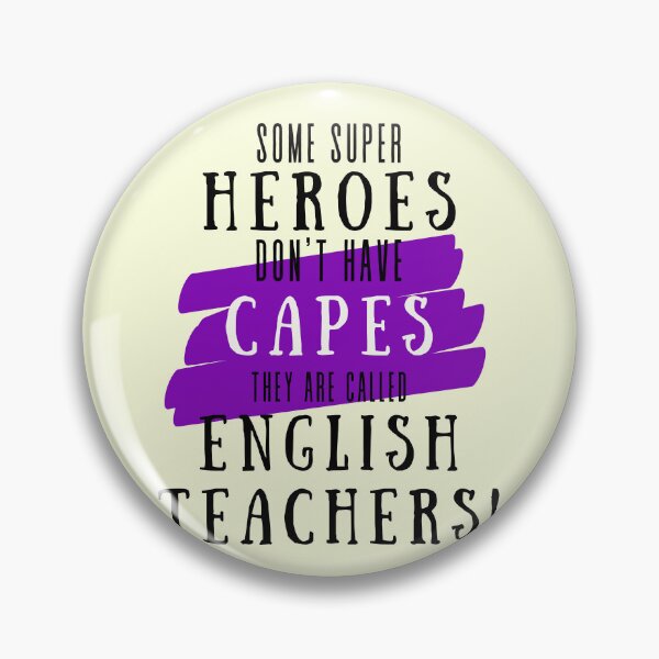 Item preview, Superhero English Teacher Appreciation designed and sold by superteachers.