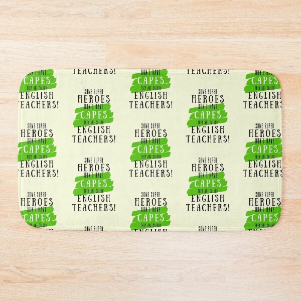 Item preview, Superhero English Teacher Appreciation designed and sold by superteachers.