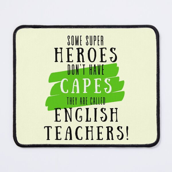 Item preview, Superhero English Teacher Appreciation designed and sold by superteachers.