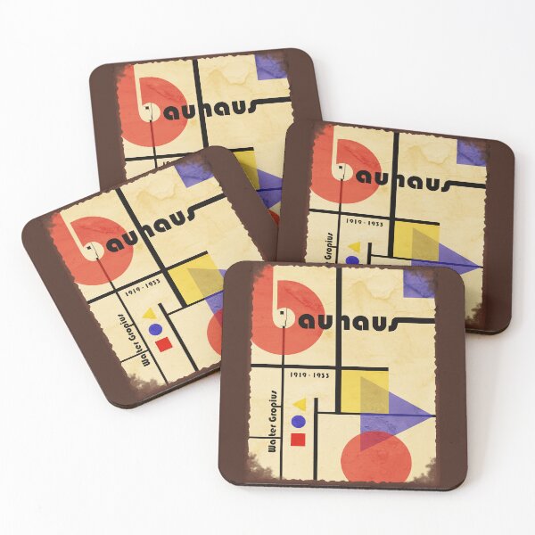 Item preview, Vintage Worn Out Bauhaus Minimalist Artwork Geometric Composition var 2 original design designed and sold by paragonDesign28.