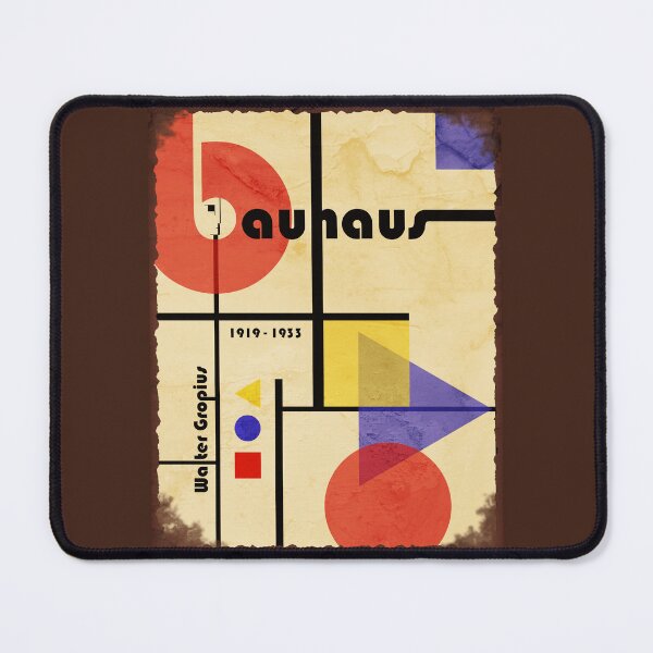 Item preview, Vintage Worn Out Bauhaus Minimalist Artwork Geometric Composition var 2 original design designed and sold by paragonDesign28.