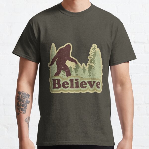 Bigfoot Believe Classic T-Shirt