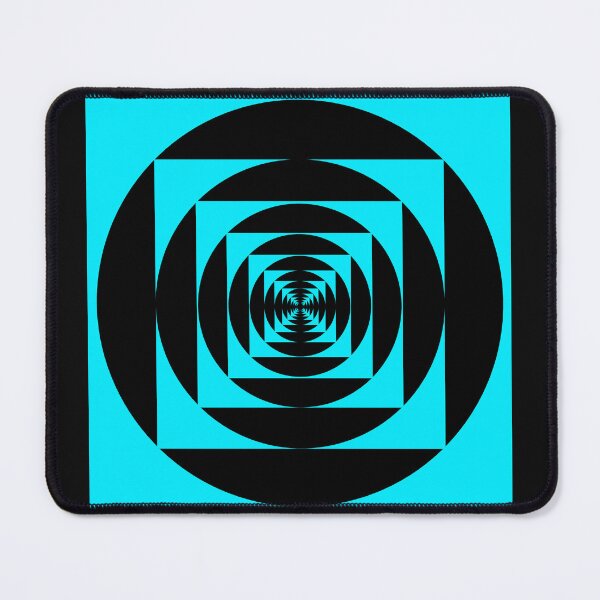 Item preview, Infinite Mirror Tunnel Design Light Blue designed and sold by Quotology.