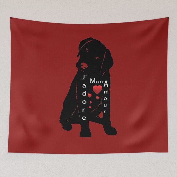 Item preview, Black Labrador with Quote designed and sold by TeesFashion.