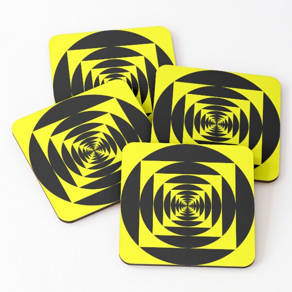 Item preview, Infinite Mirror Tunnel Design Yellow designed and sold by Quotology.