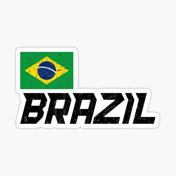 Brazilian National Soccer Team I Football Brazil' Sticker