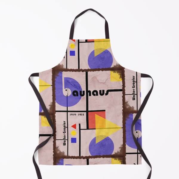 Item preview, Vintage Worn Out Bauhaus Minimalist Artwork Geometric Composition var 2 B original design designed and sold by paragonDesign28.