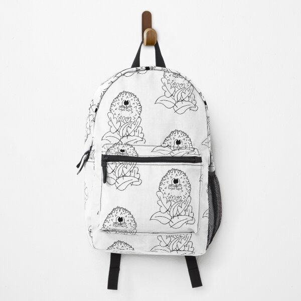 Item preview, cute baby hedgehog in foliage designed and sold by Pentagonien.
