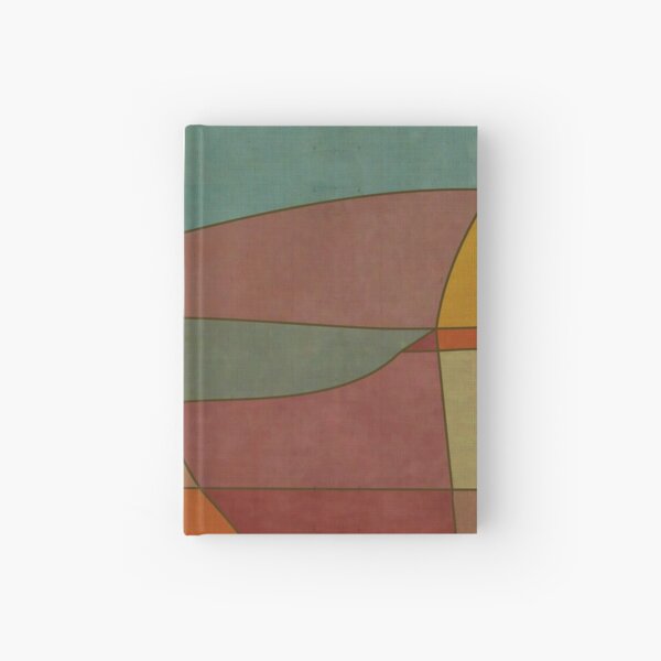 "Colorful Abstract Landscape" Hardcover Journal