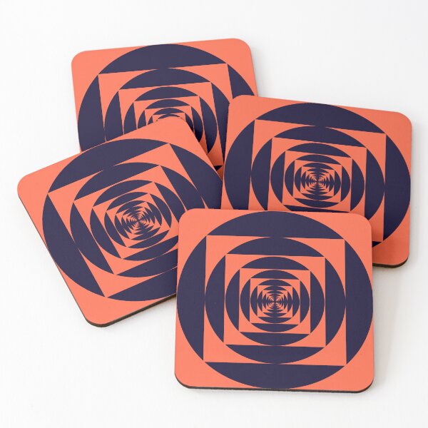 Item preview, Infinite Mirror Tunnel Design Orange designed and sold by Quotology.