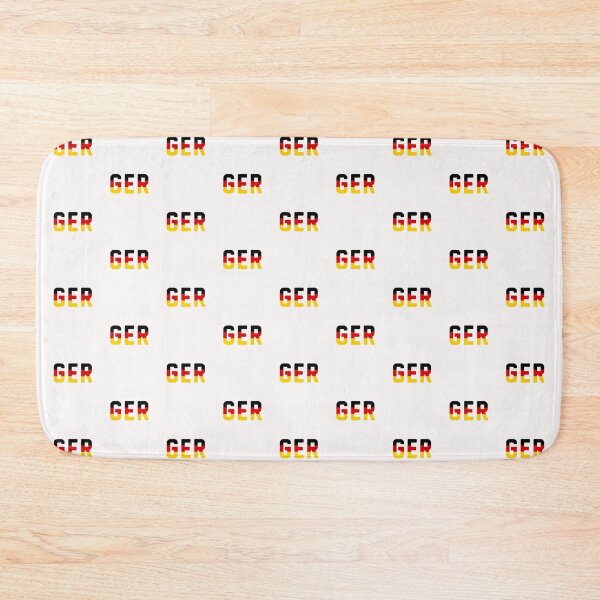 Item preview, GER (Germany) Flag Black / Red / Yellow / White Background designed and sold by PEK1787.